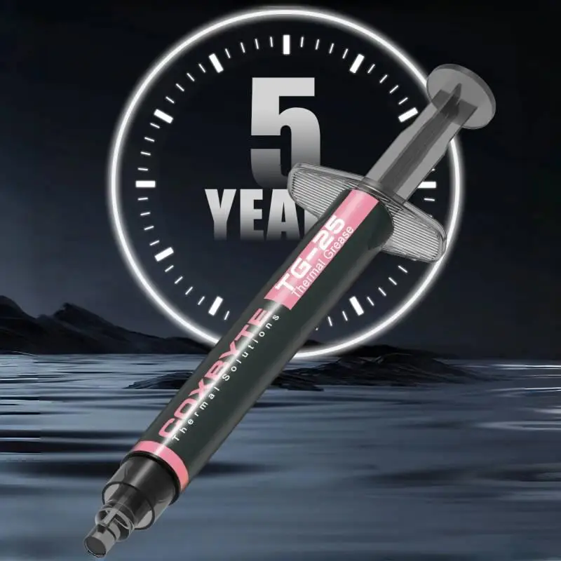 1 مجموعة الأداء الحراري موصل الشحوم لصق 13.8 واط/MK 2 جرام لعبة الكمبيوتر PS5 وحدة المعالجة المركزية GPU التبريد TG-25 الشحوم الحرارية #4