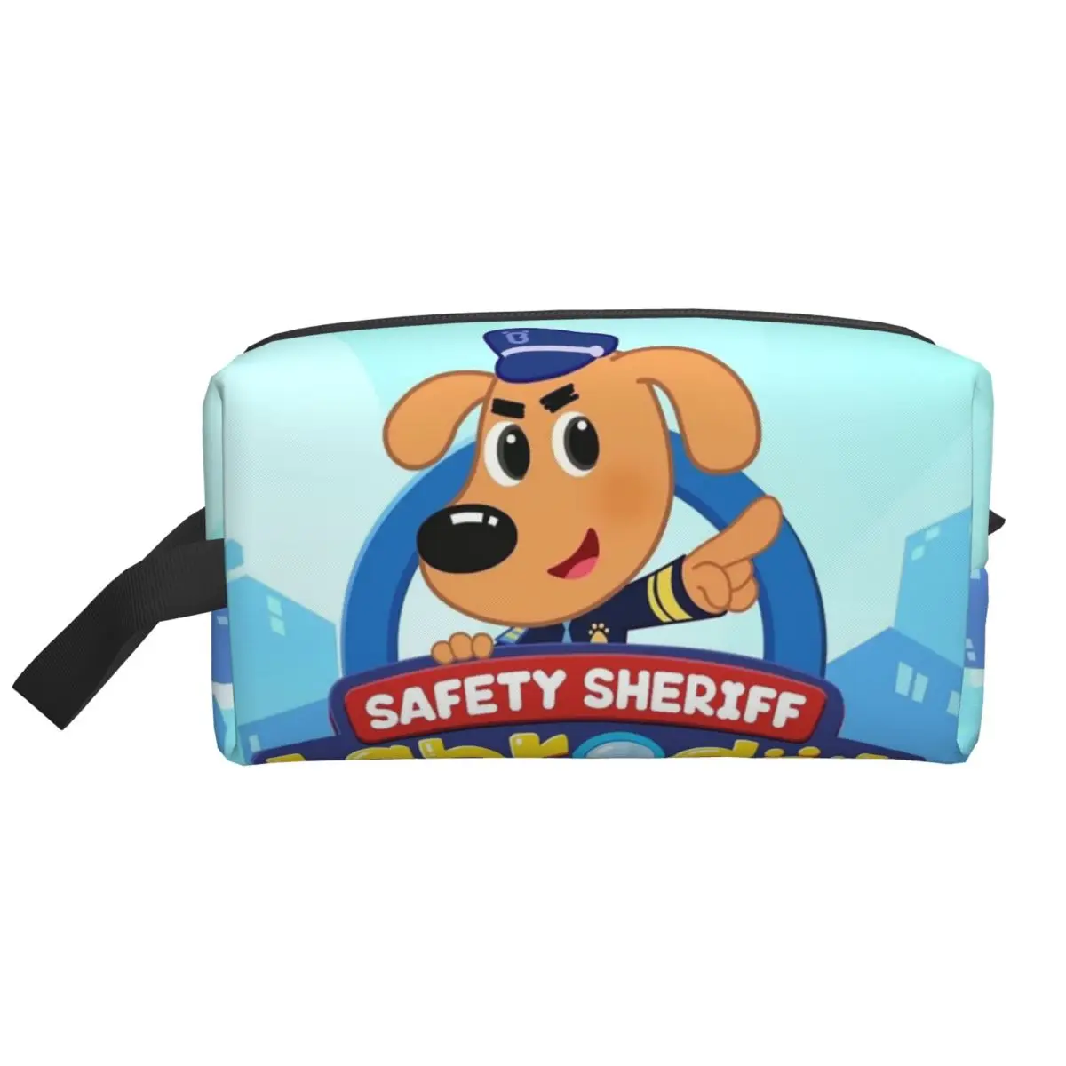 شريف لابرادور حقائب مستحضرات التجميل النسائية السفر ماكياج المنظم الحقيبة أدوات الزينة تخزين Dopp عدة صندوق مقلمة