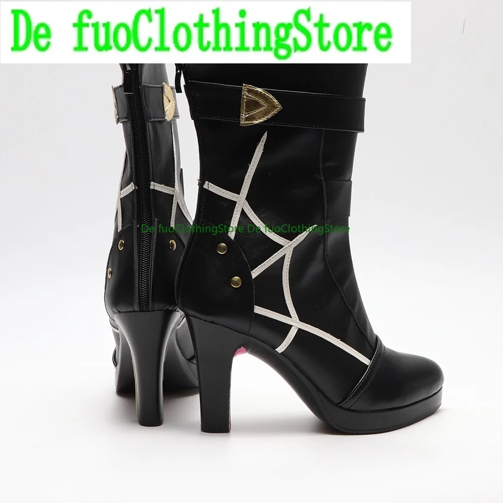 

DefuoClothing Honkai Star Rail Kafka Cosplay Shoes Character Design Boots Halloween Carnival Party Costumes Accessory Shoes