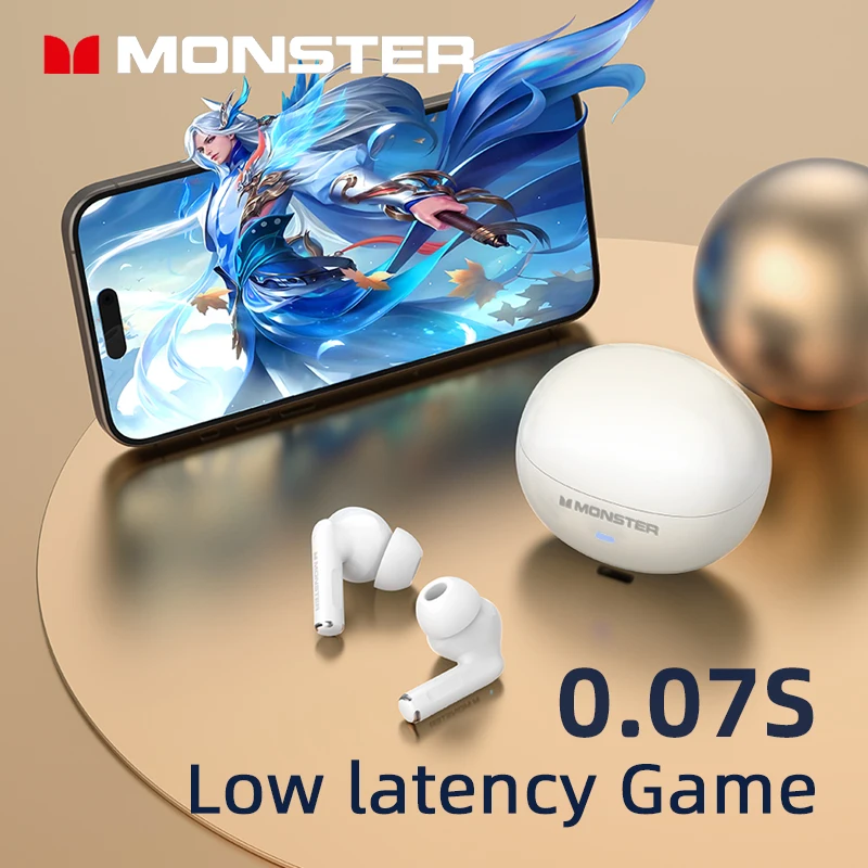 モンスター MQT39 ワイヤレス Bluetooth 6.0 イヤホン TWS Hifi