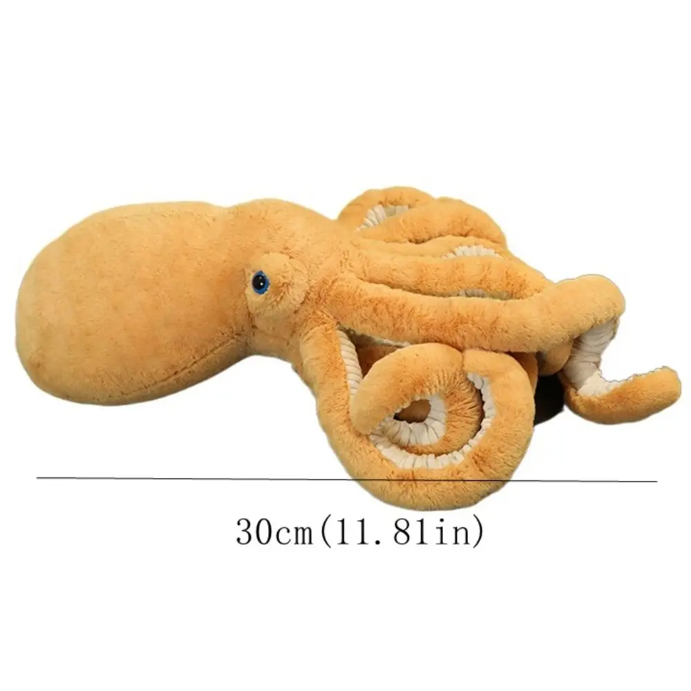 Soft Lifelike Octopus Plush Toys Simulation Lovely Octopus Stuffed Toys Creative Cute Animal Stuffed Dolls Birthday Gifts