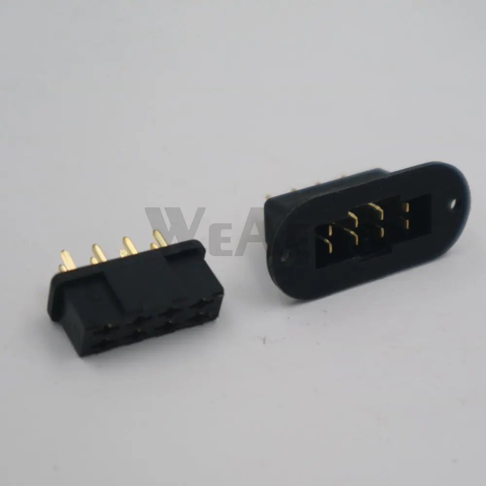 10 Pairs MPX 8 core  Connector, Male/Female for  signal transmission & low current drive connecting