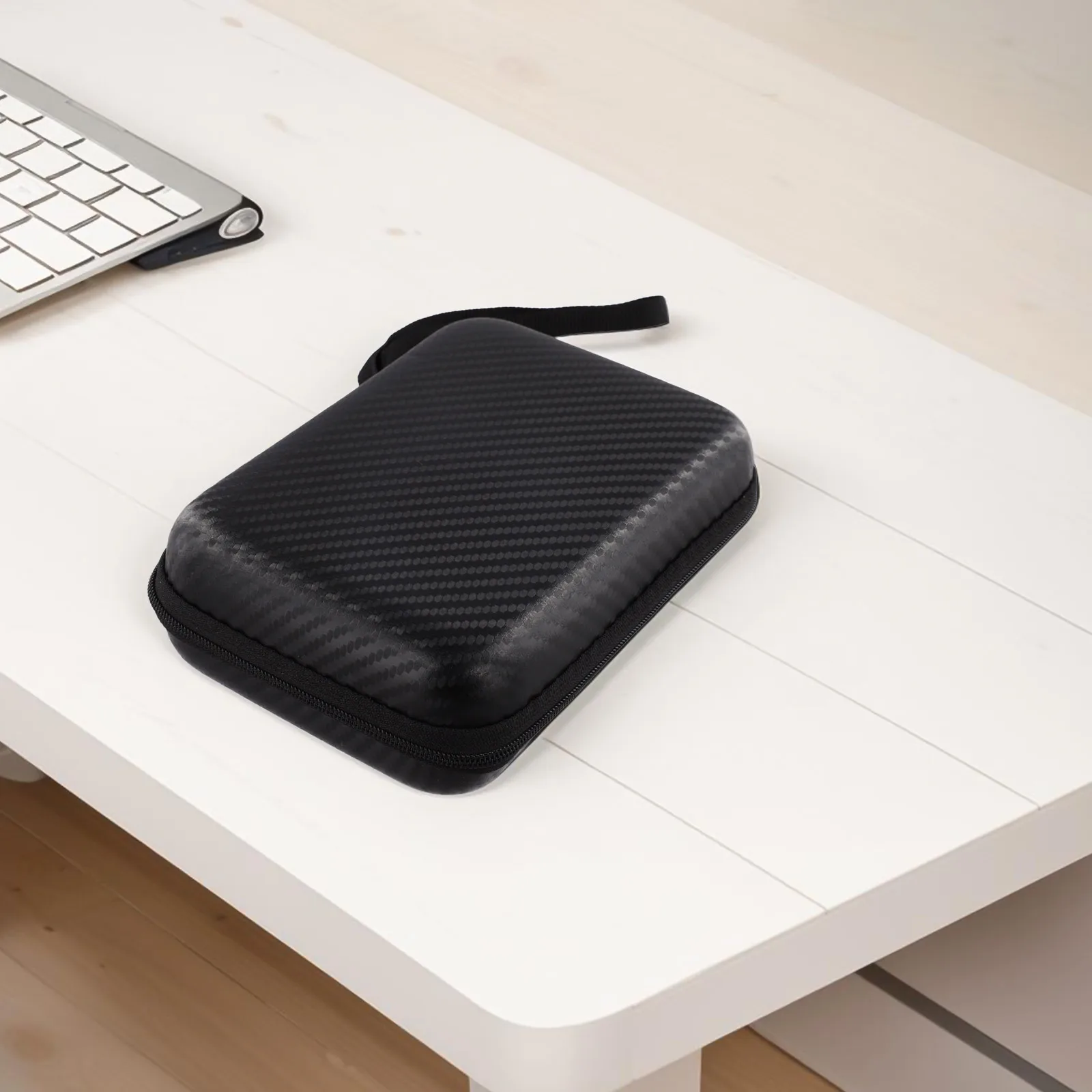 for splash for proof Portable Storage Bag for Digital Accessories Hard Shell Oxford Cloth EVA Case with Multiple Compartments