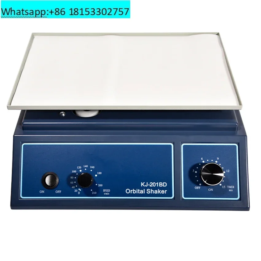 Laboratory Orbital Shaker Lab Oscillator Orbital Rotator RPR Mixer 0-210RPM Adjustable Speed Timing Lab Orbital Shaker 110/220V