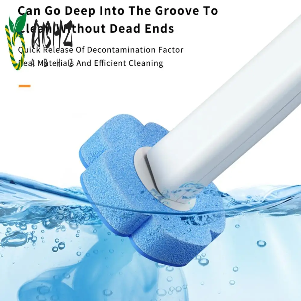 ABHZ-فرشاة المرحاض القابل للتصرف المنزلية لا نهاية ميتة فرشاة تنظيف المرحاض مجموعة المرحاض تنظيف المرحاض قطعة أثرية الأيدي القذرة