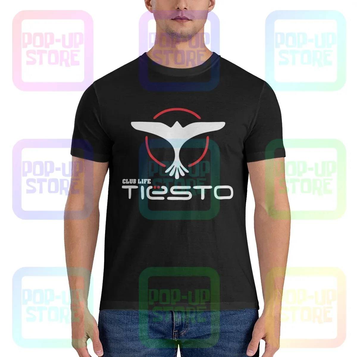 Tiesto Dj Electronic Dance Music Shirt T-shirt Top Unique Classic Hot Deals Tee