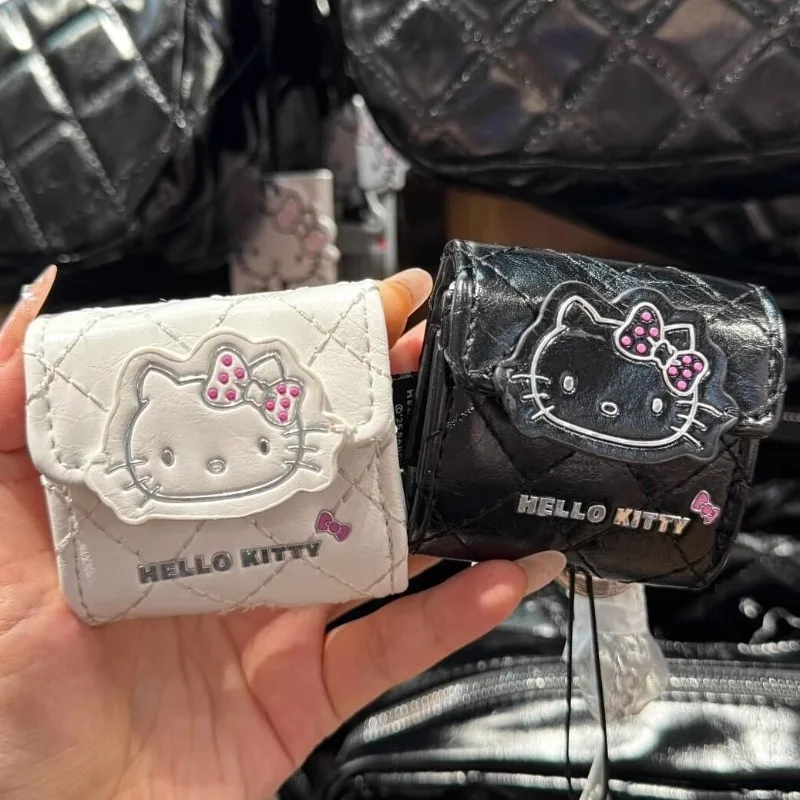 

New Hello Kitty Bag Delicate Mini Cartoon Cute Fashion Earphone Bag Personality Versatile Convenient Storage Bag Trend Pendant