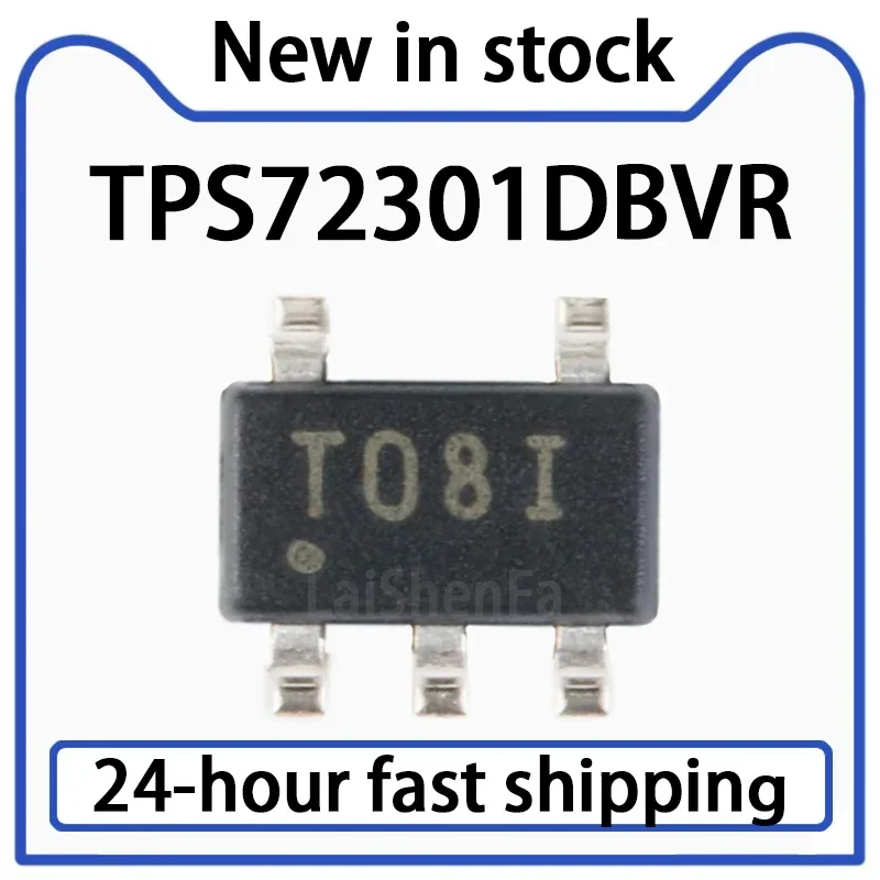 5PCS TPS72301DBVR SOT23-5 ADJ 200mA Low Dropout Linear Regulator Chip in Stock