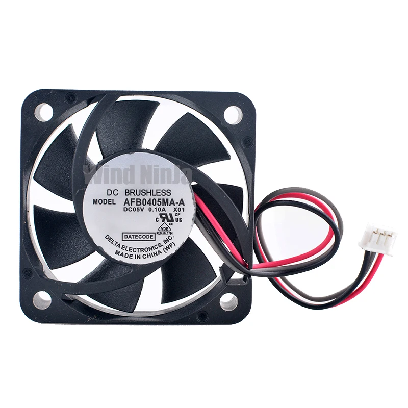 AFB0405MA-A 4cm 40mm ventilador 40x40x10mm DC5V 0.10A 3pin ventilador de refrigeración con rodamiento de bolas para fuente de alimentación del enrutador