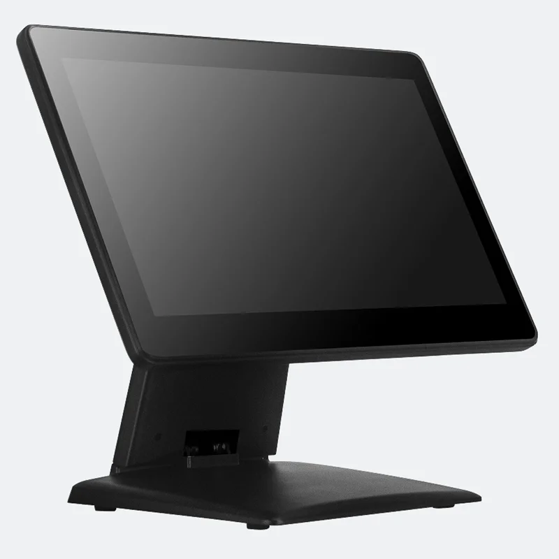 15,6-дюймовый кассовый аппарат с сенсорным экраном Windows10 POS и складной подставкой I5 Gen4 8G 128G, богатые интерфейсы, монитор, цифровой ПК