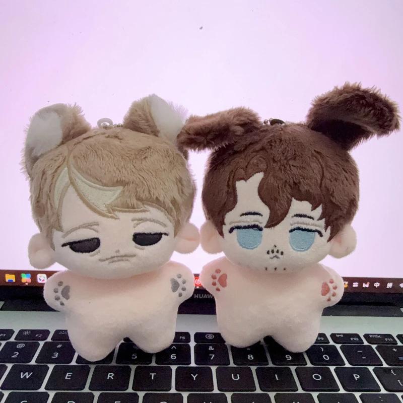 10cm Anime papel Will Hannibal Kawaii Cosplay muñeca de algodón estrella de mar cuerpo dibujos animados Mini peluches suaves llavero figuras de juguete regalo para seguidores