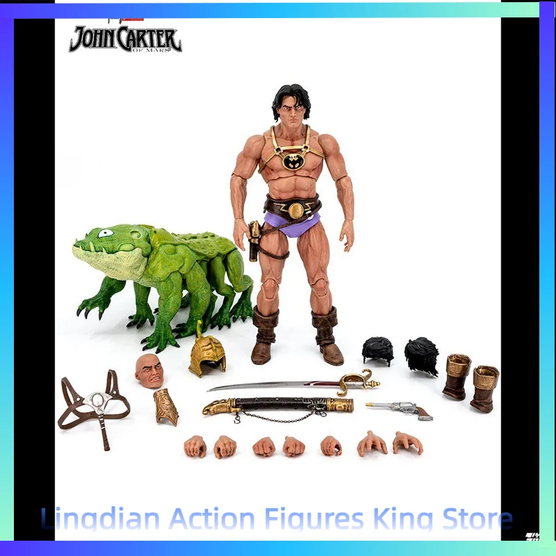 

Подвижная фигурка Джона Картера Frazettagirl, 7 дюймов, модель персонажа из мультфильма, коллекционная игрушка, подарок