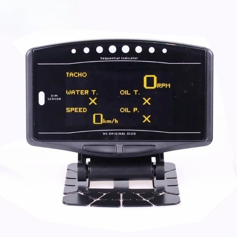 Ten-in-one multi-function automotive LED electronic meter OBD