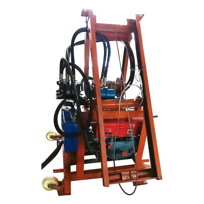 Portable Drill Top Lrvel Best Sell Water Well Drillrig Mini Truck Mounted Borehole Water Well Drilling Rig Boring Machine