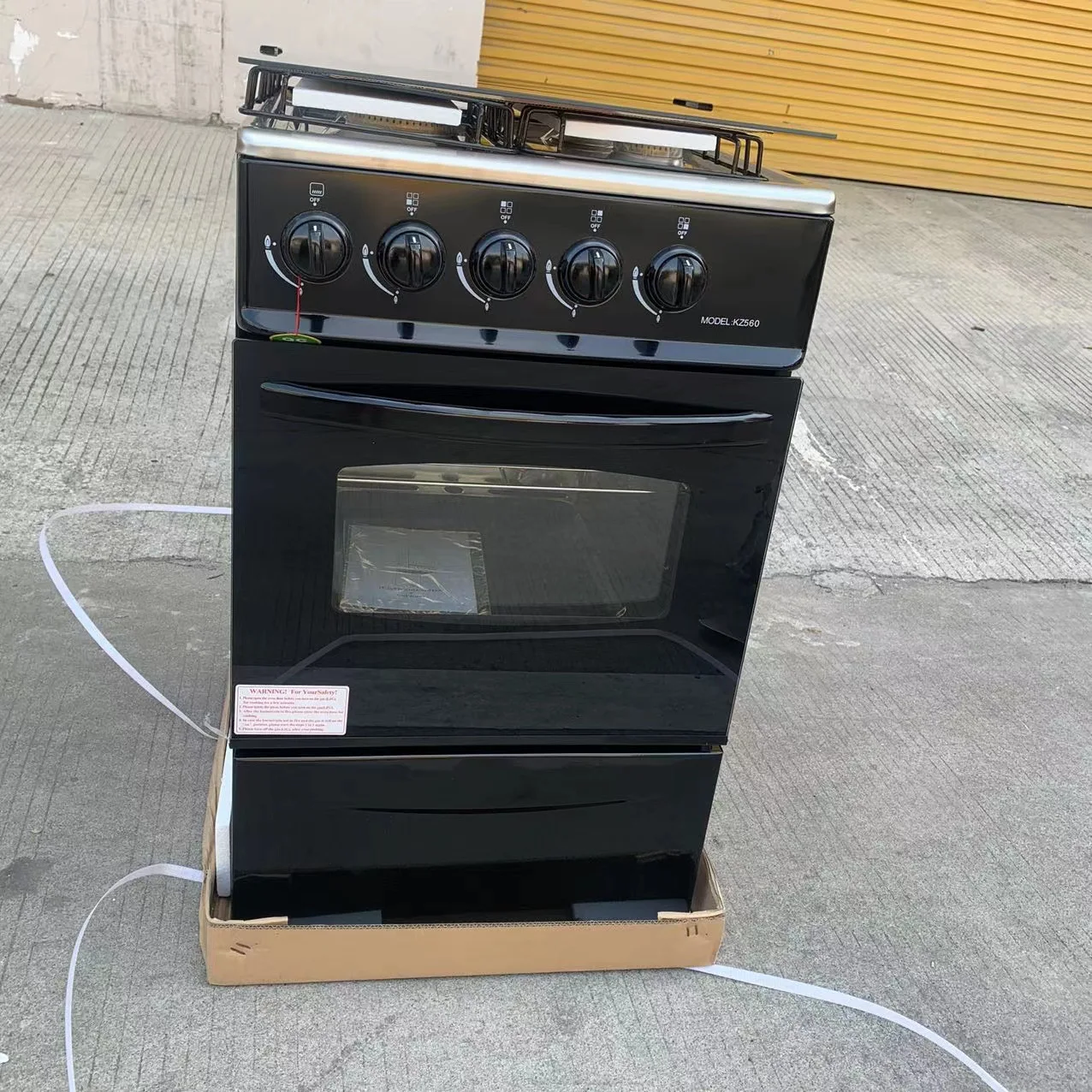 European and British 52L Upright Multifunctional Household Oven