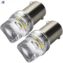 T4w Ba9s 233 Sidelight Led White Bayonet T11 Car Interior Xenon Sidelight Bulb Footwell Door light License Number Plate Bulbs 2x