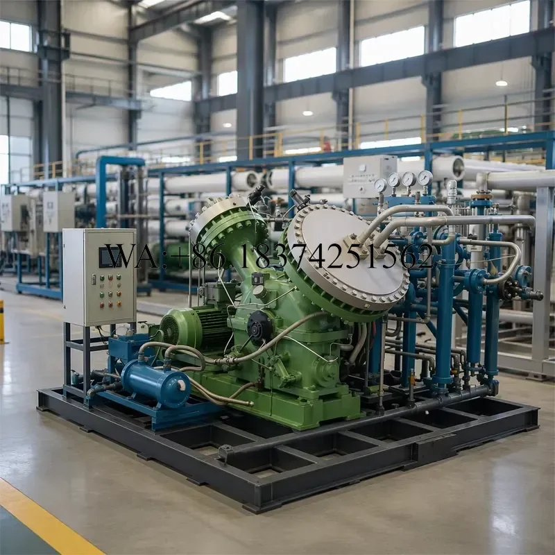 Wmwmnu for China Cryogenic Hydrogen Pipeline Compressor Piston AC Power 160KW 220V Oil Free Mute Engine Motor