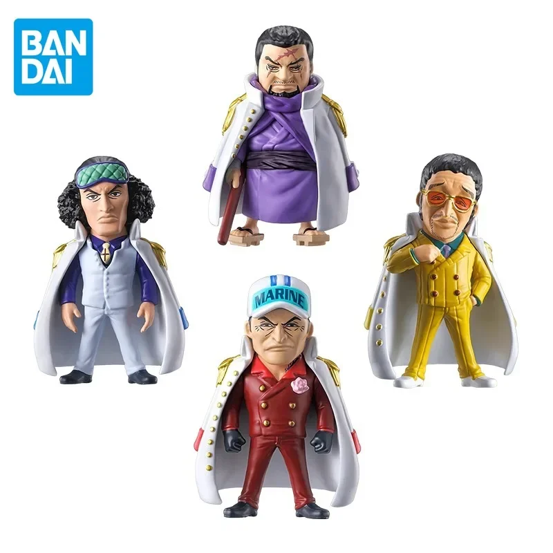 Bandai Gashapon Original ONE PIECE Anime Figure Sakazuki Sea Battle 13 Kids Toys Collectible Children Birthday Gift Ornaments