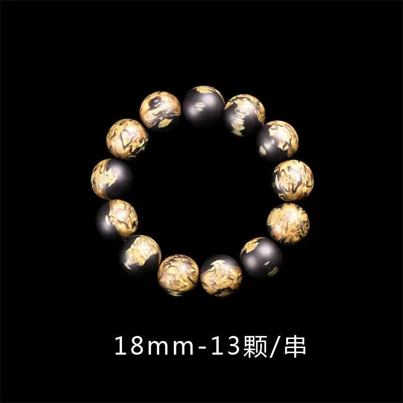 Vintage Men Bracelet  12 14 20mm Natural Wood Bead Tibetan Buddha Bracelet Charm Wood Beads Ethnic Tribal Wristbands Men Jewelry