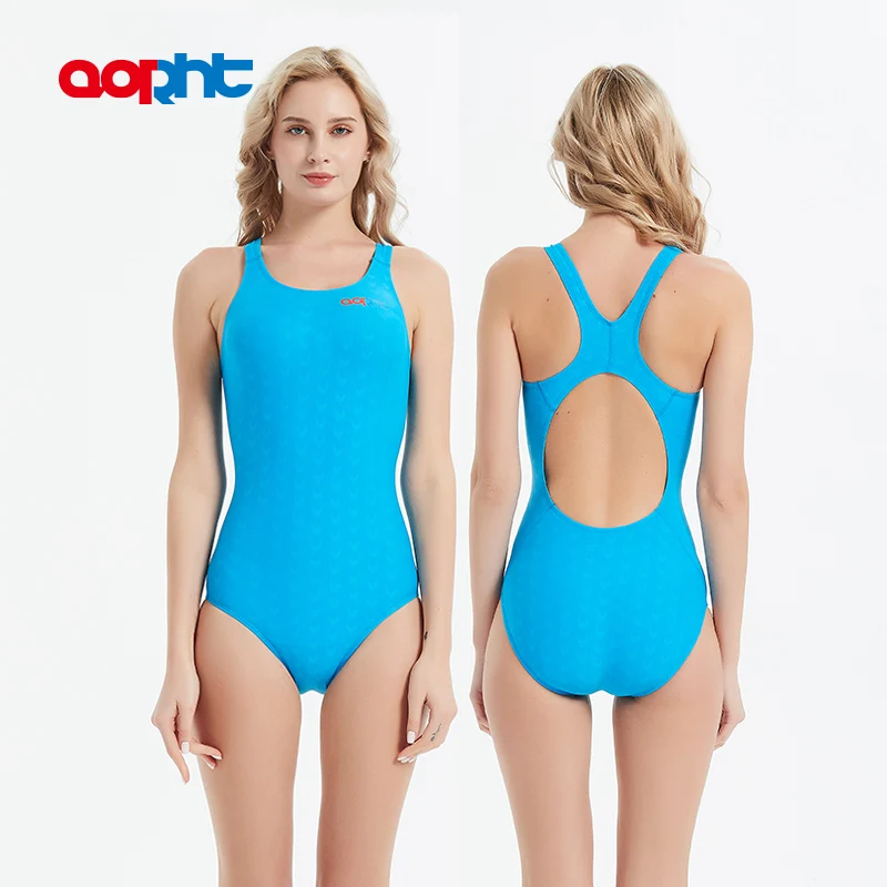 Women One Piece SharkSkin Professional WaterProof SwimWear Sexy Plus Size Athletic Quick-drying Competition Beach Bath SwimSuit