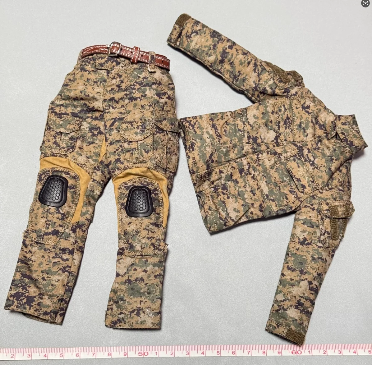 

1/6 Scale CAG Delta Forces Pants Coat with Belt Set Model for 12''Action Figures Bodies DIY Accessories