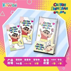 Crayon Shin-chan Card Cartoon Anime Classic Party Collection Cards Peripheral For Children Birthday Gifts Crystal Card Toy Gift