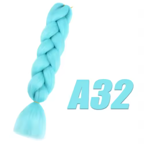 Synthetic Kanekalon Crochet Hair Braiding Hair Pre Stretched Curly Jumbo Braids Extensions Hair Accessories For Girls Braids - Image 35