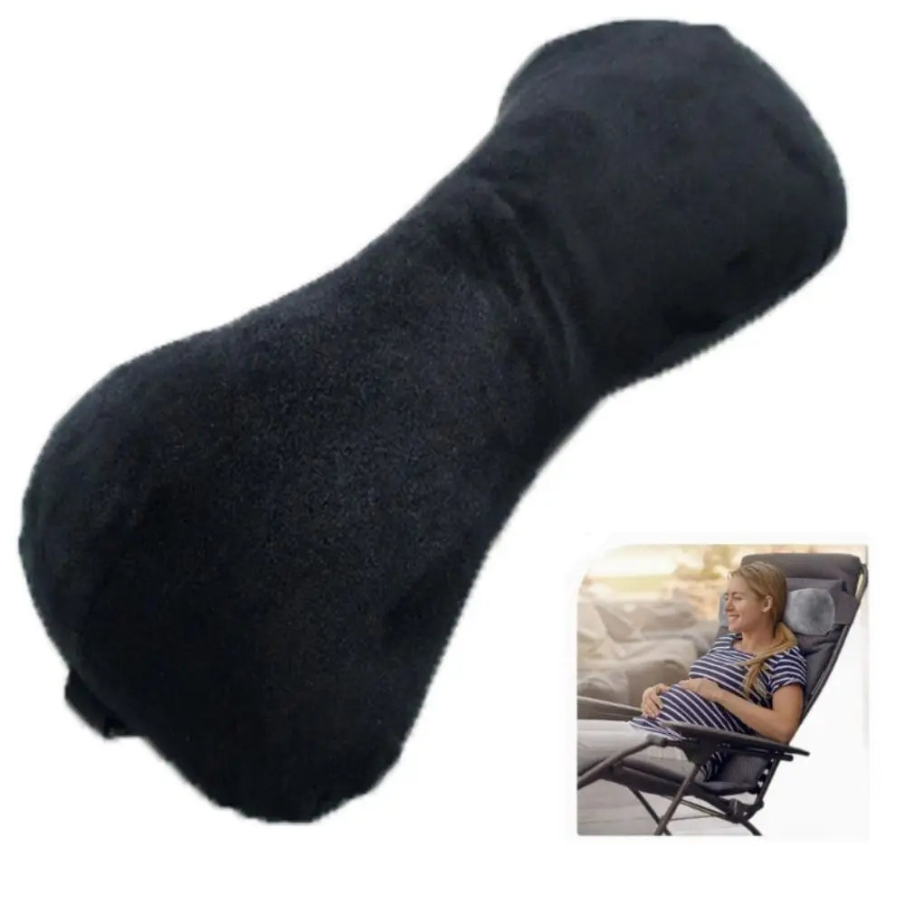 Versatile Recliner Headrest Pillow Curved Profile Ergonomic Car Headrest Cushion PP Cotton Adjustable Strap Neck Support Pillow