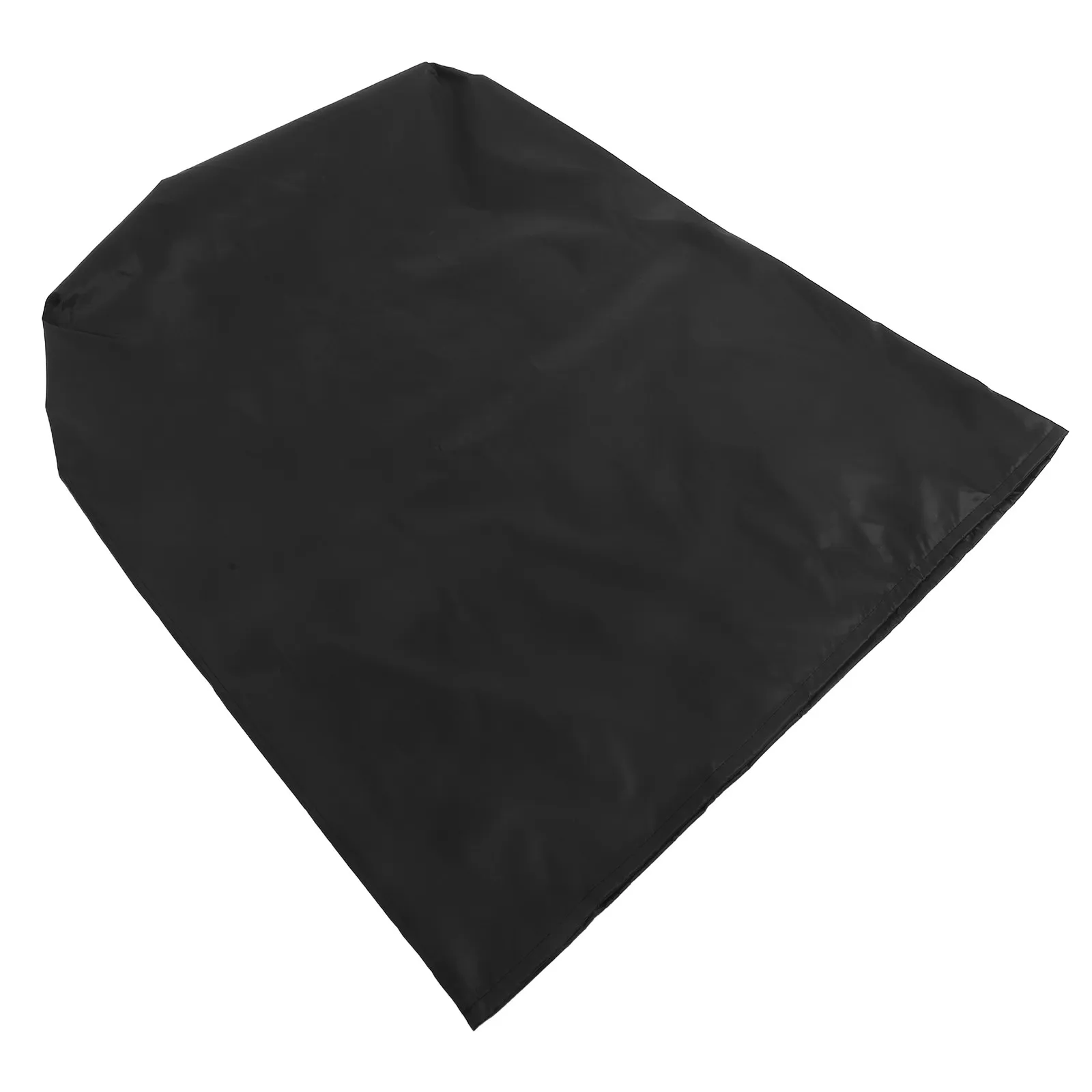 Outdoor Folding Patio Chair Covers Waterproof Dustproof Black Weatherproof Protective Cover Drawstring Secure Fit Lawn Garden