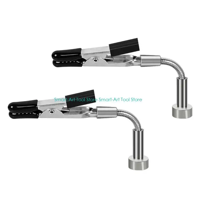 E1PB Magnetyczne pomocne dłonie Metalowe elastyczne ramiona typu „gęsia szyja” do elektroniki samochodowej