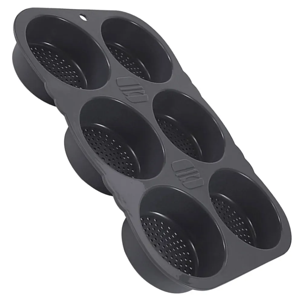 

Silicone 6 Loaf Pan Non Stick Baking Mold for Hamburgers French Bread Cake 6 Cavity Loaf Pan Bread Mold Kitchen Tool