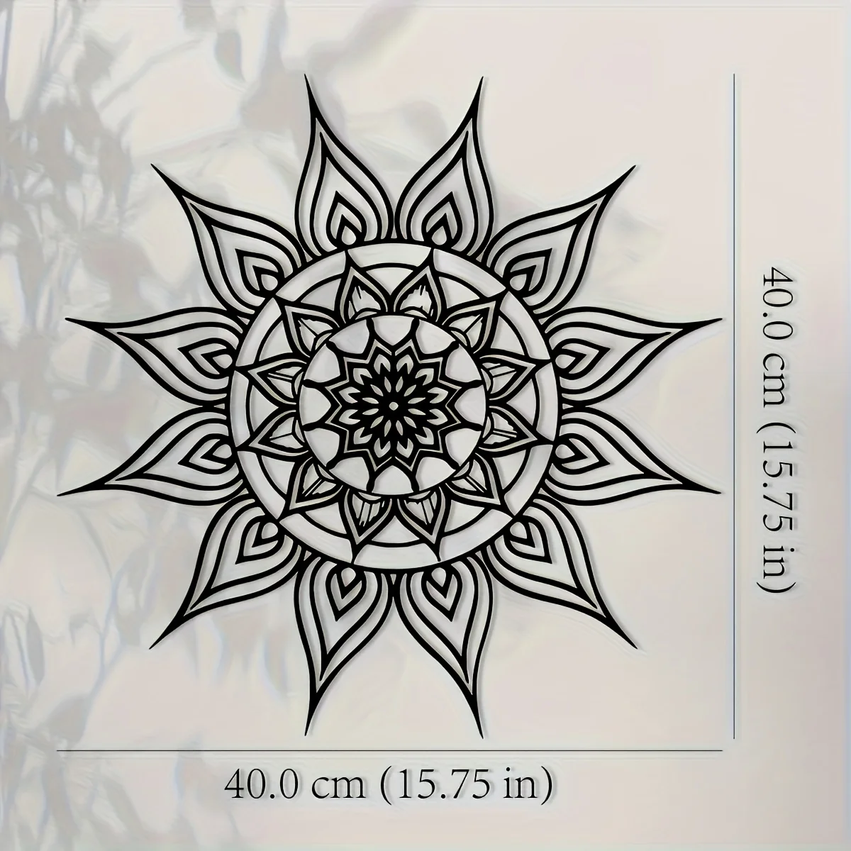 Home Decor Brand - Brand 2D Flat Black White Sun