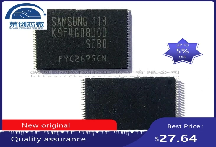 100% new original K9F4G08U0D-SCB0 K9F4G08U0D-SCBO TSOP48 memory chip K9F4G08U0D