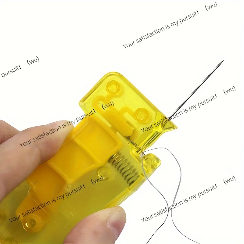 Automatic needle threader, DIY hand sewing needle threader, home crafts and sewing supplies