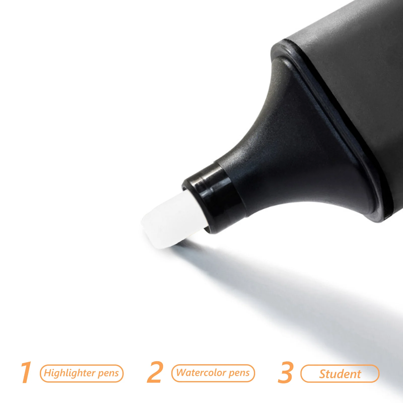 

100Pcs Replacement Soft Tip Marker Nibs for Watercolor Pens Acrylic Paint Drawing Writing Art Use Pen Tips Marker Pen Nibs