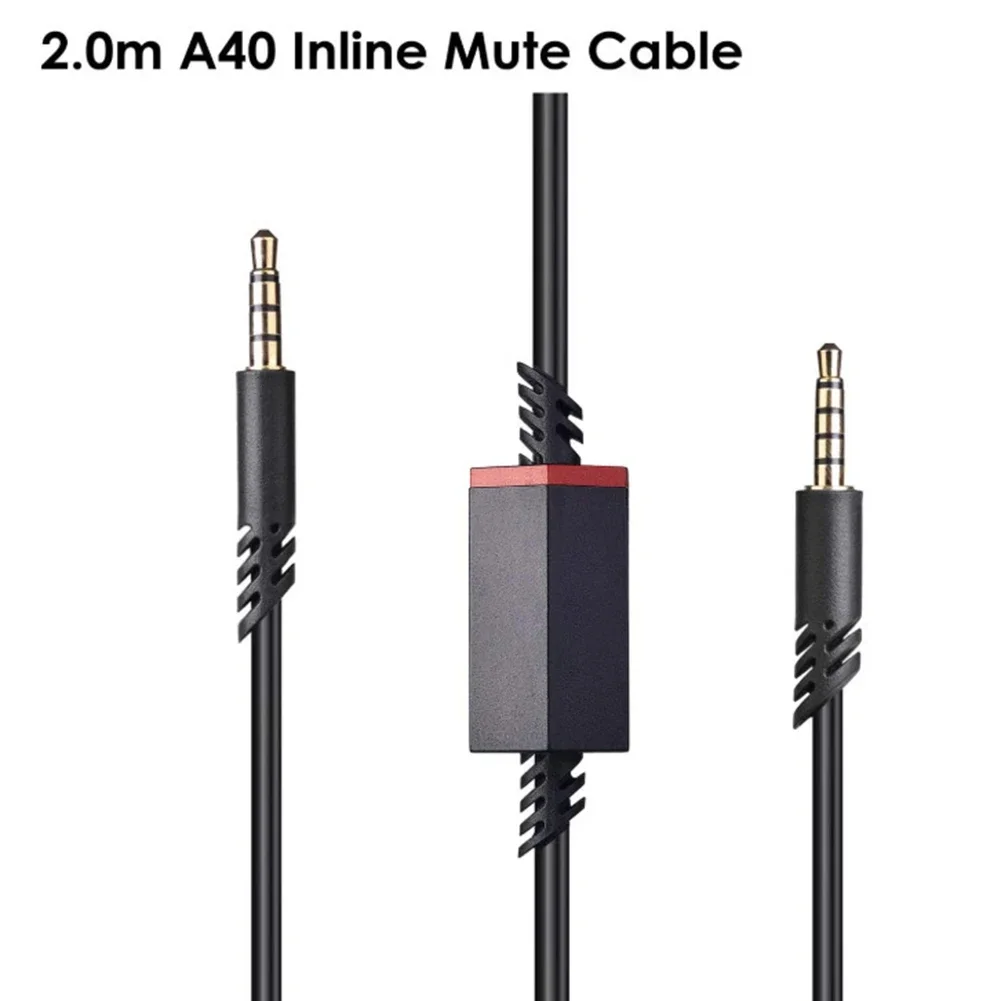 Headph Cable Replacement Audio Cable For For Astro A10 A40 Tr Mixamp Headphone Cable To Audio Cable Earphone Access