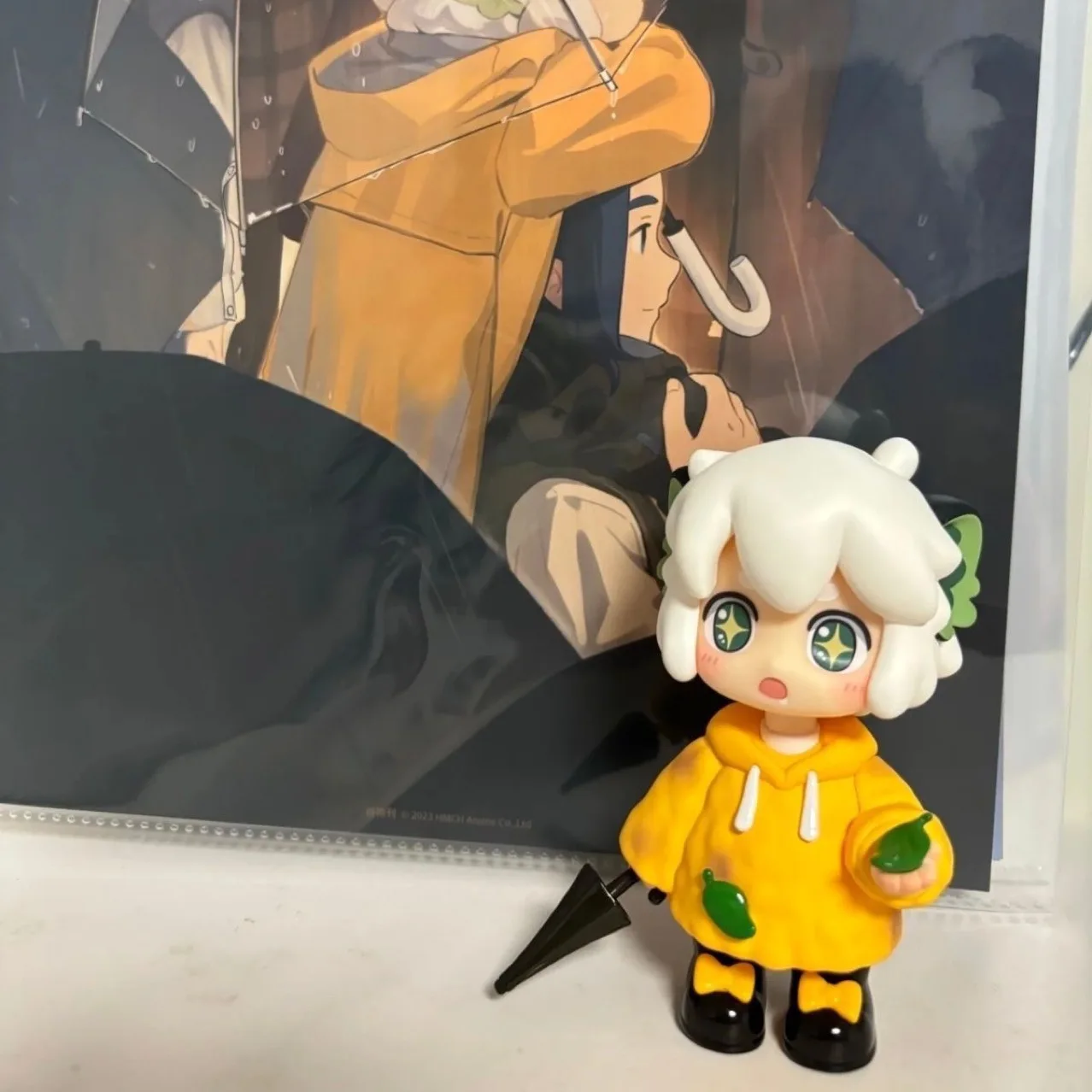 Cute Luo Xiaohei Mini Figurine Anime Style Home Decor Offce Desk Decoration Gift for Friends and Anime Fans Collectible ltem