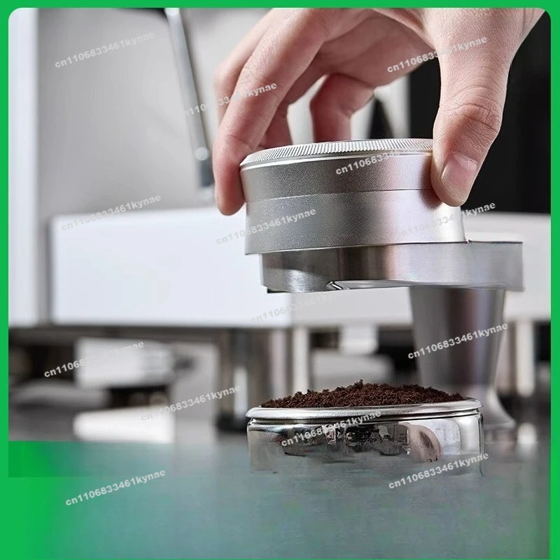 For Espresso Powderer Stainless Steel Gravity Powderer 51/53/58.35mm Automatic Height Adjustment