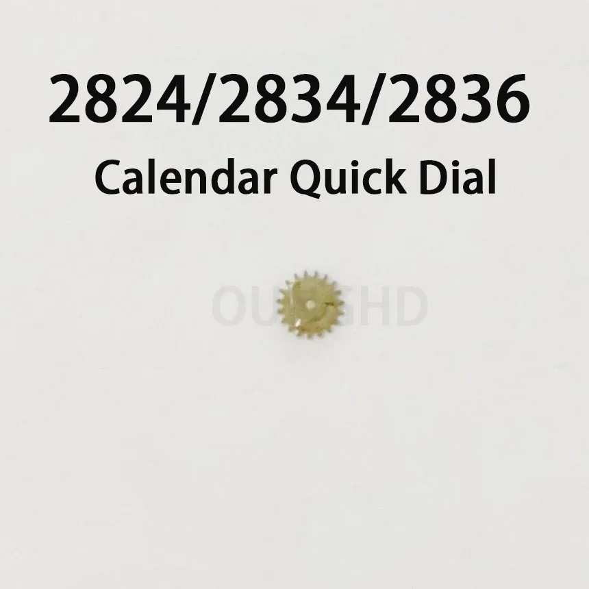 الأصلي مناسبة ل 2824 حركة ، التقويم الطلب السريع ، التقويم تحديد المواقع الربيع ، التقويم لوحة الضغط ، التقويم عجلة