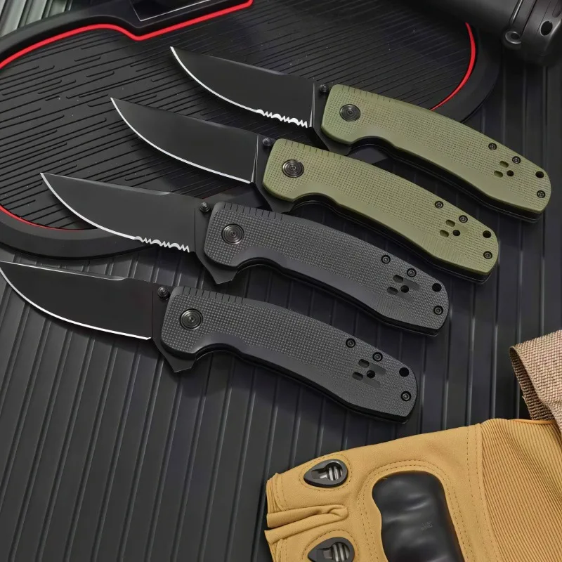

Folding Pocket Outdoor Camping Hiking Fishing Survival Knife Hunting D2 Blade Portable Utility Fruit Knives EDC Tools