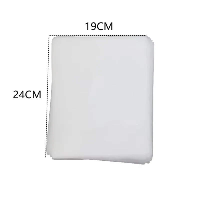 Filtre pour aspirateur à ongles en tissu Non tissé, 100 pièces, filtre en papier, collecteur de poussière, remplacement de l'aspirateur des ongles, filtre ultra-fin blanc