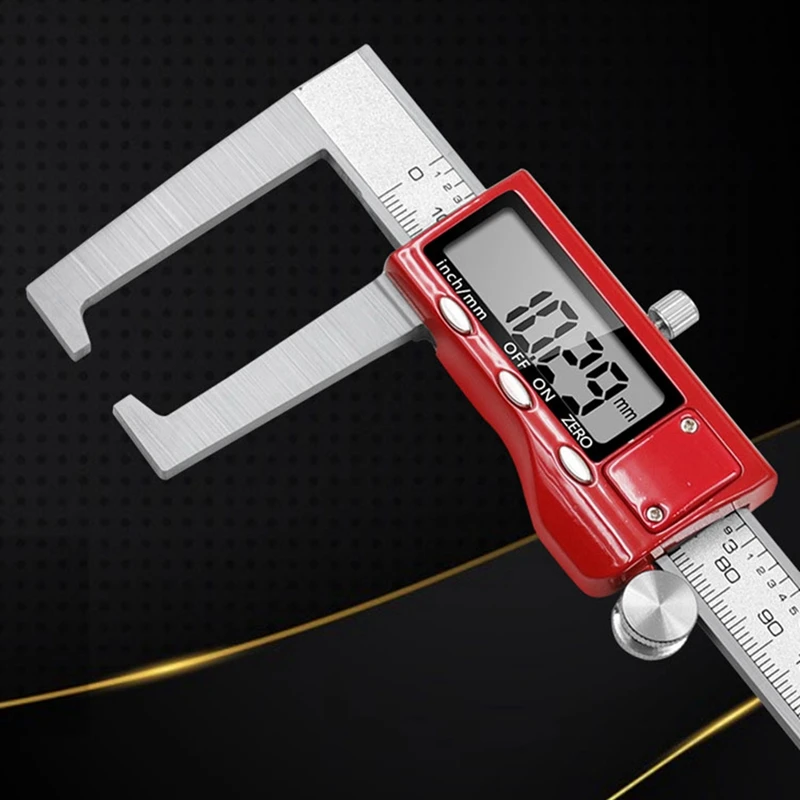 NEW-Disc Brake Rotor Micrometer,Digital Caliper Measuring Tool For Disc Brake-6Inch/150Mm,Brake Measuring Tool Wtih Caliper