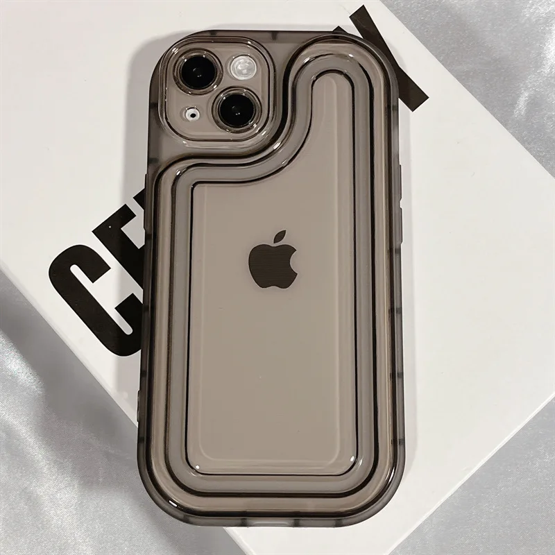 Thickened air cushion frame suitable for iphone 15/15 Promax phone case 12/11 anti drop XS/XR all inclusive soft shell 8