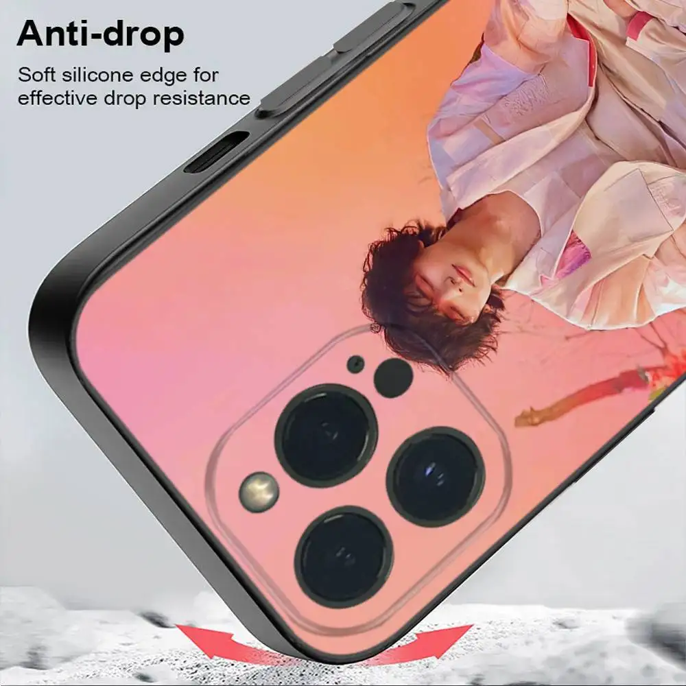 حافظة لهاتف آيفون 16 15 14 13 12 Mini 11 Pro XS Max X XR SE5 6 7 8 Plus غطاء من السيليكون الناعم