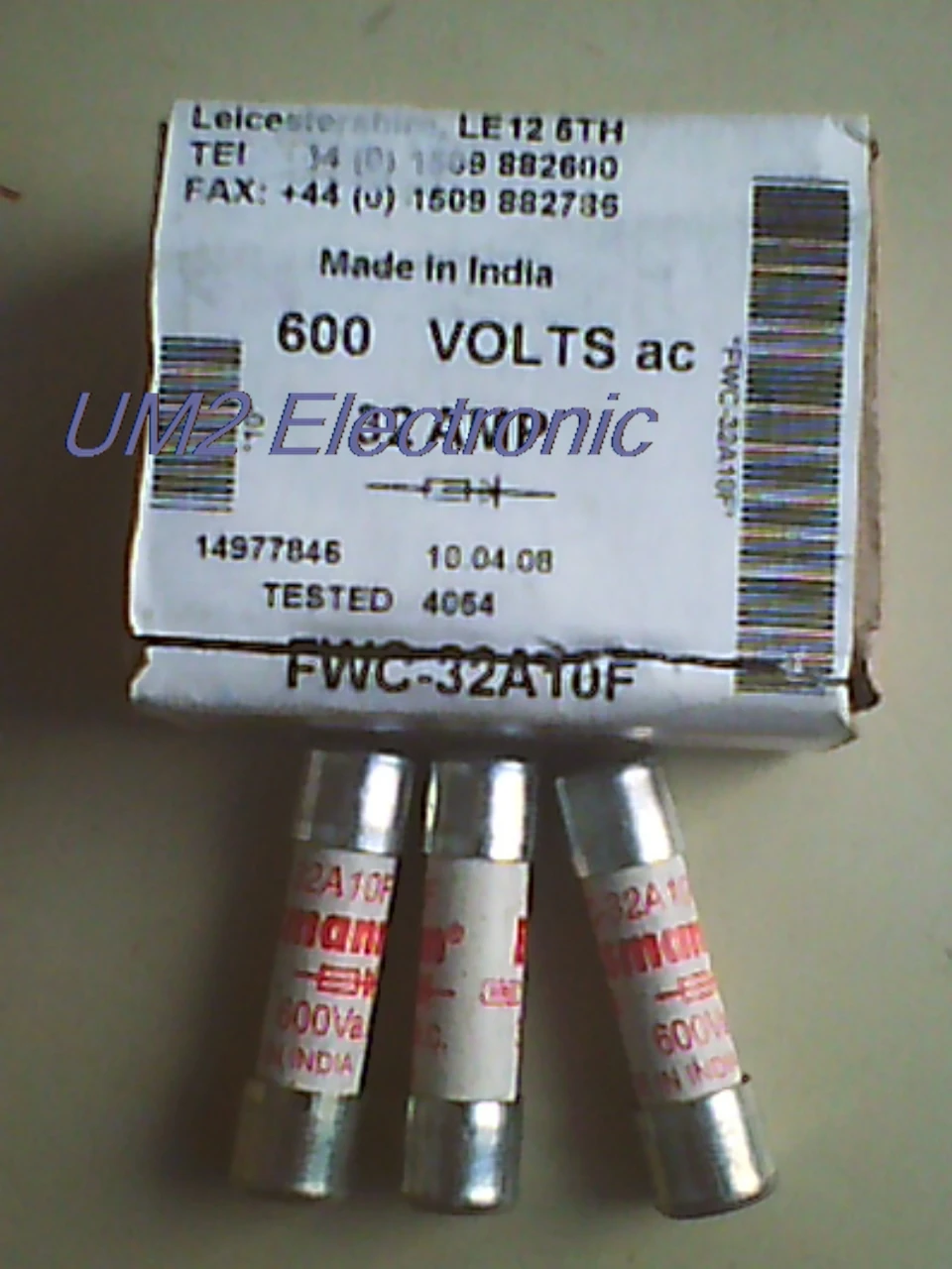 

10pcs FWC-32A10F 32A600V 10×38mm fuse