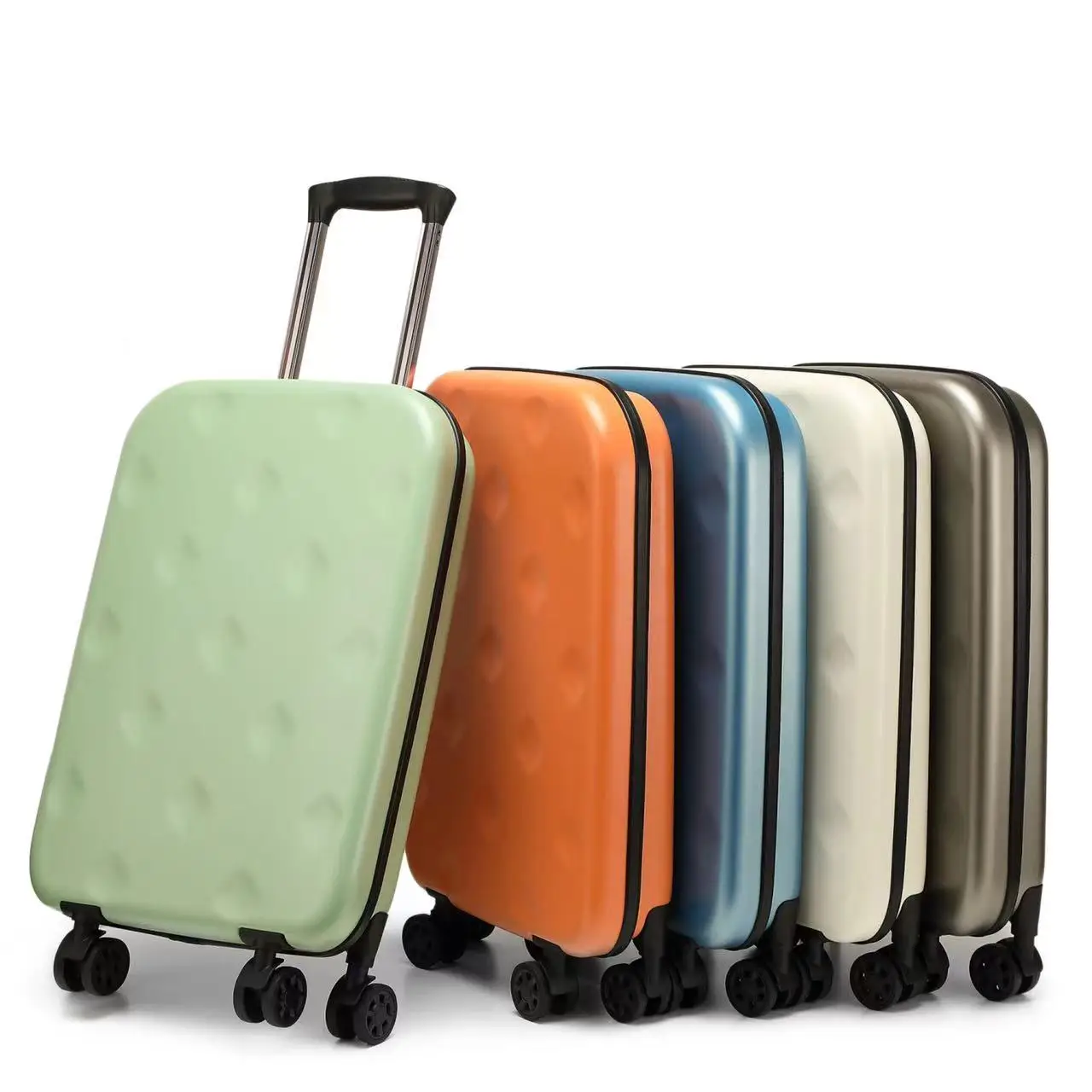 Foldable Luggage 20-Inch Boarding Bag Men's Single-Directional Wheel Lightweight Suitcase Women's 24-Inch Trolley Case