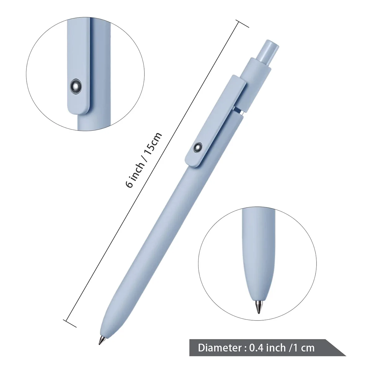 Morandi Vintage Color High Beauty Press Neutral Pen 0.5 Low Center of gravity Office Brush Question Black Pen