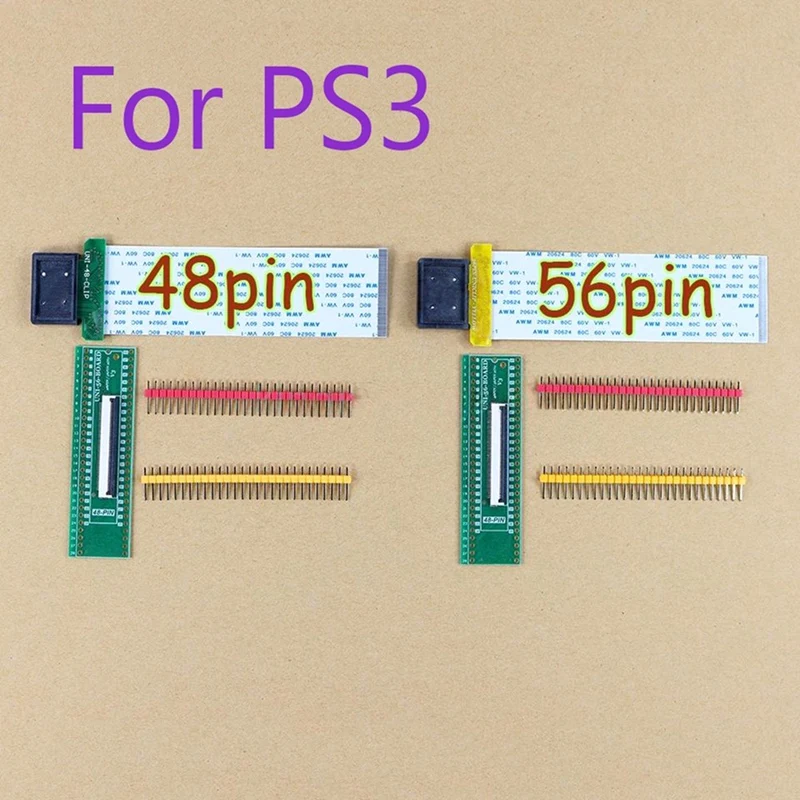 Super Sale 1Set for PS3 48pin 56pin 360-Clip TSOP NAND Flash Chip Progskeet for Playstation3 Solder-Free Modding Accessories 5