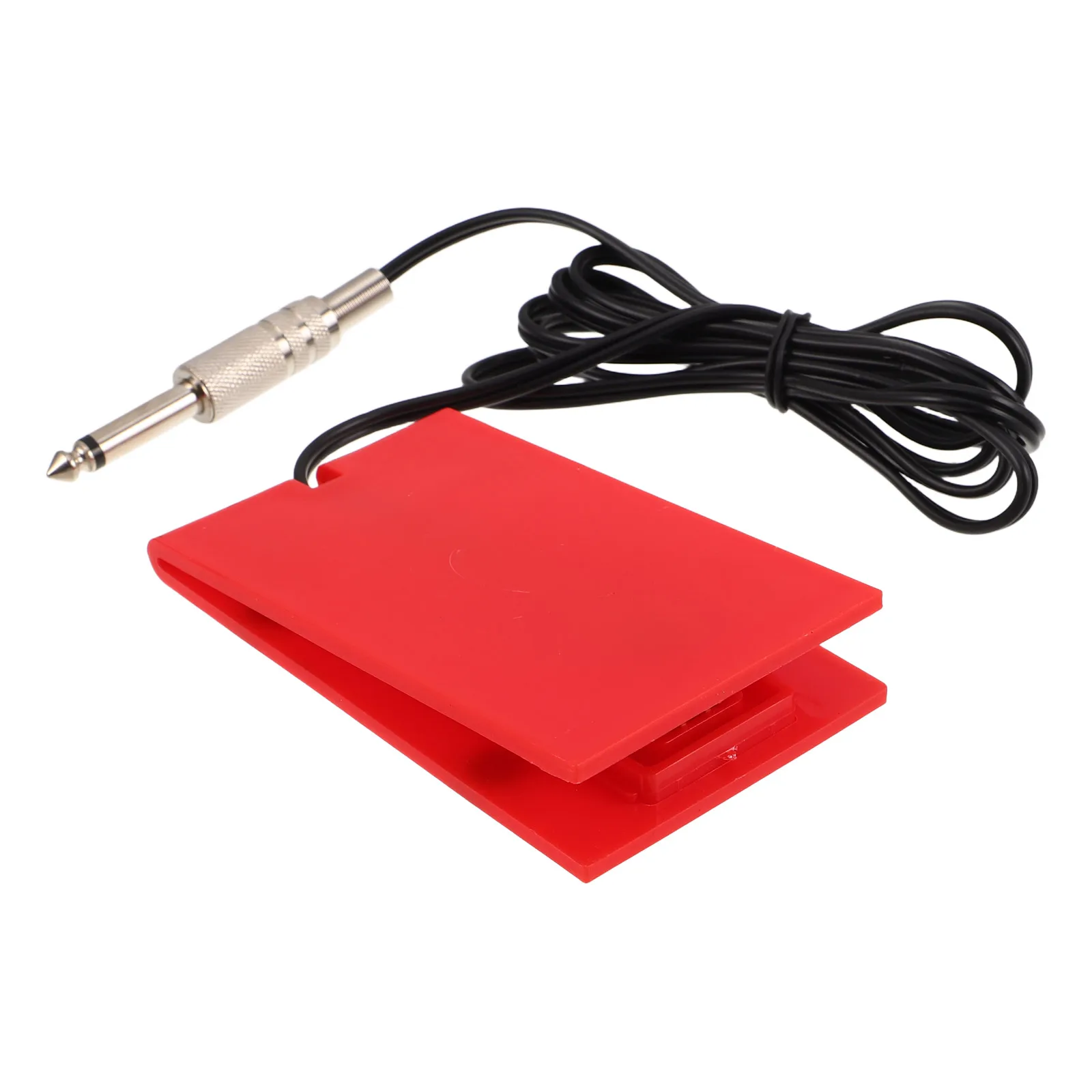 

Tattoo Machine Foot Pedal Nonslip Control Switch Acrylic Cable Replacement Supplies Longlasting Durable Equipment