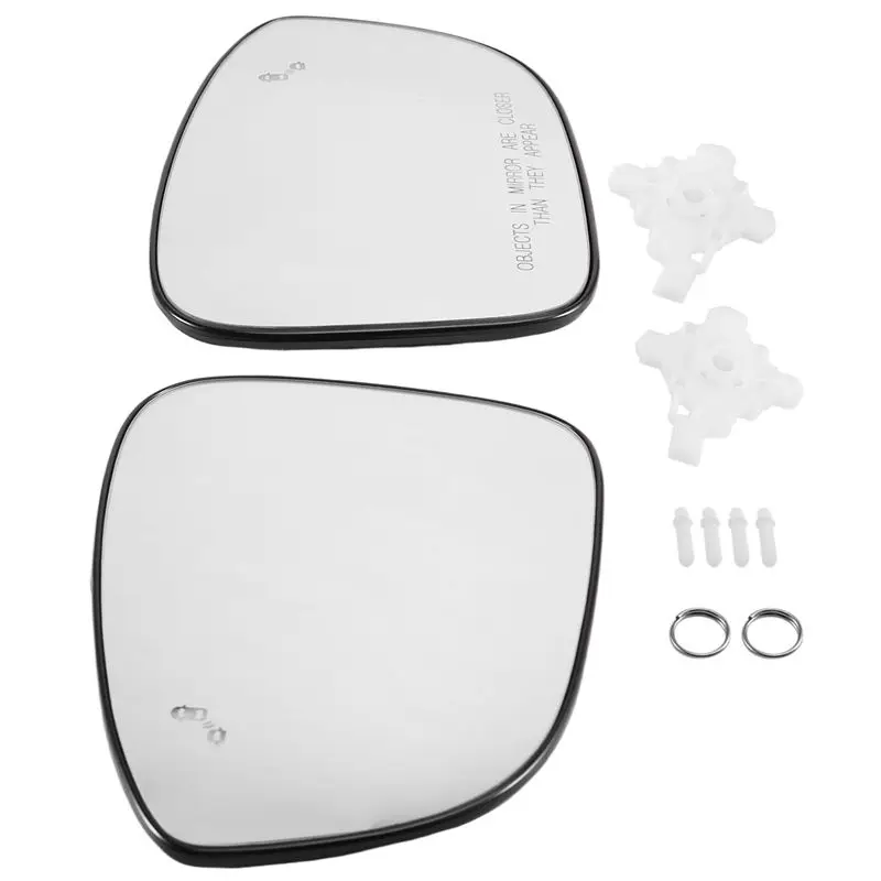 For Honda Accord 2018-2024 Heated Blind Spot Light Car Rearview Mirror Glass Lens Plastic Bracket-N29R